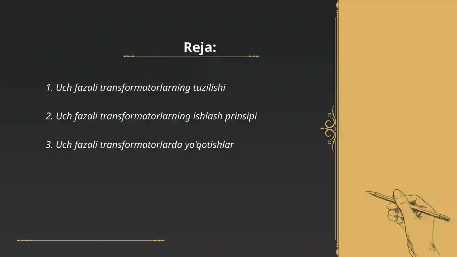 Uch fazali transformatorlar 2