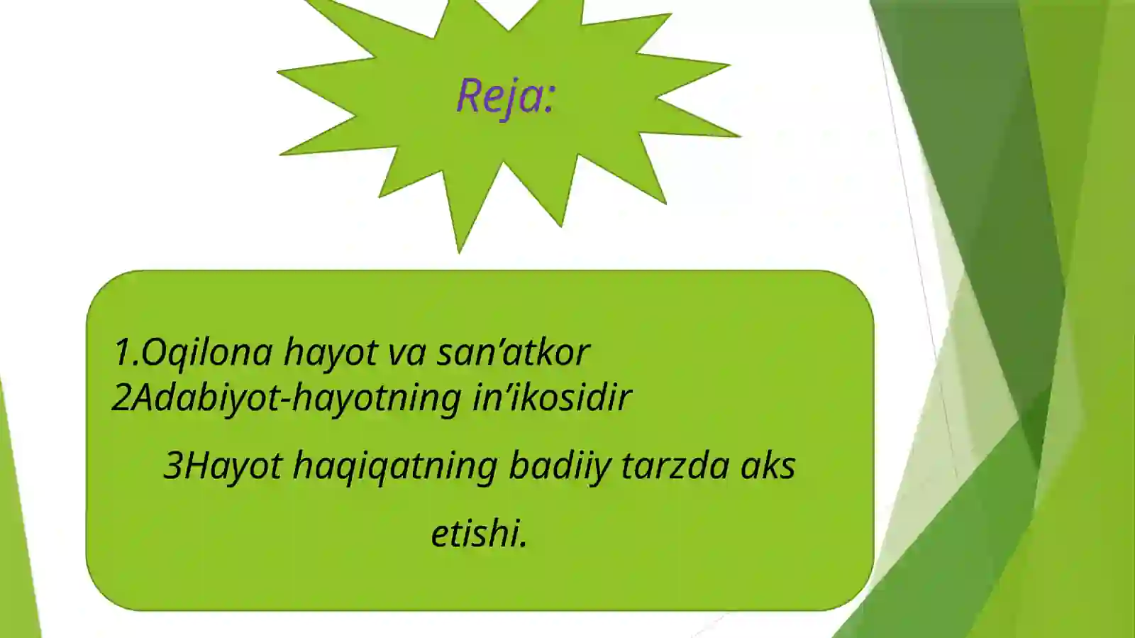 Hayot va adabiyot 2