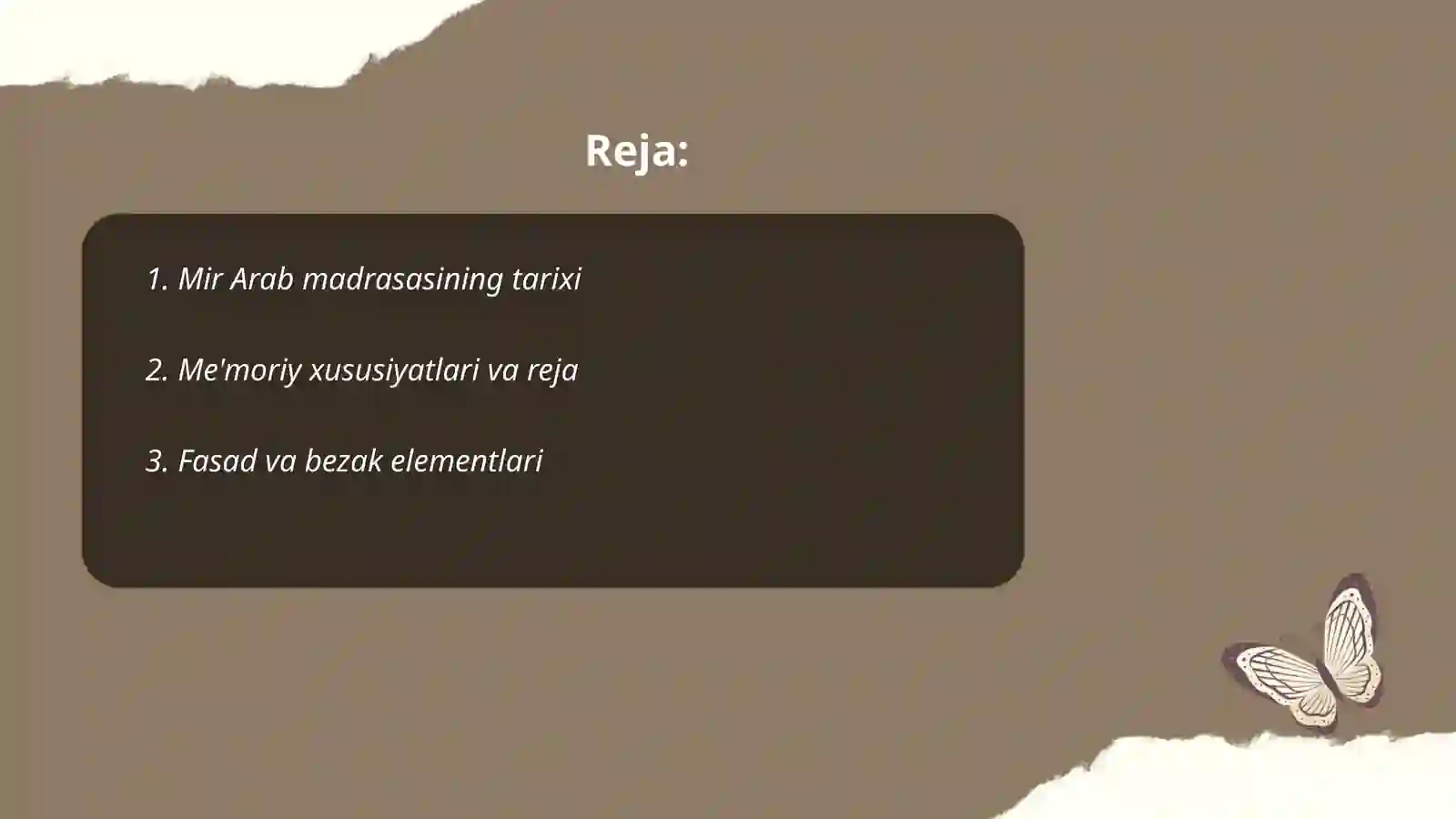 Mir Arab madrasasi 2