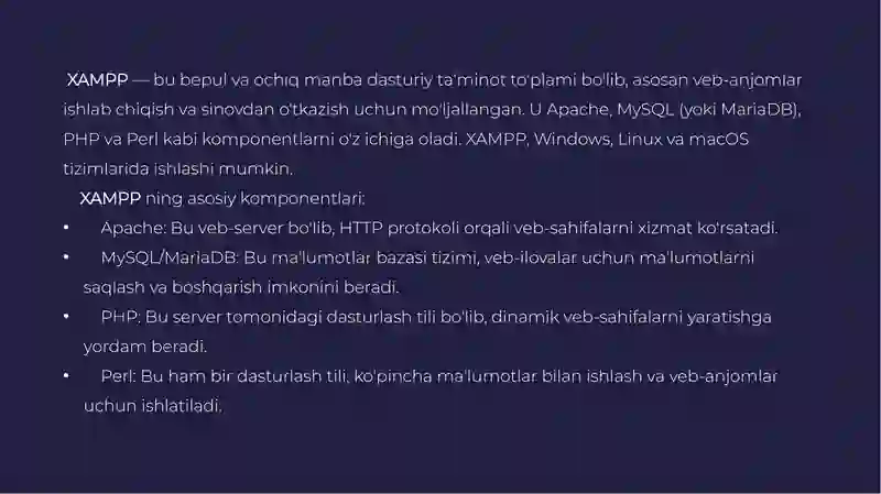 xampp dasturi 2