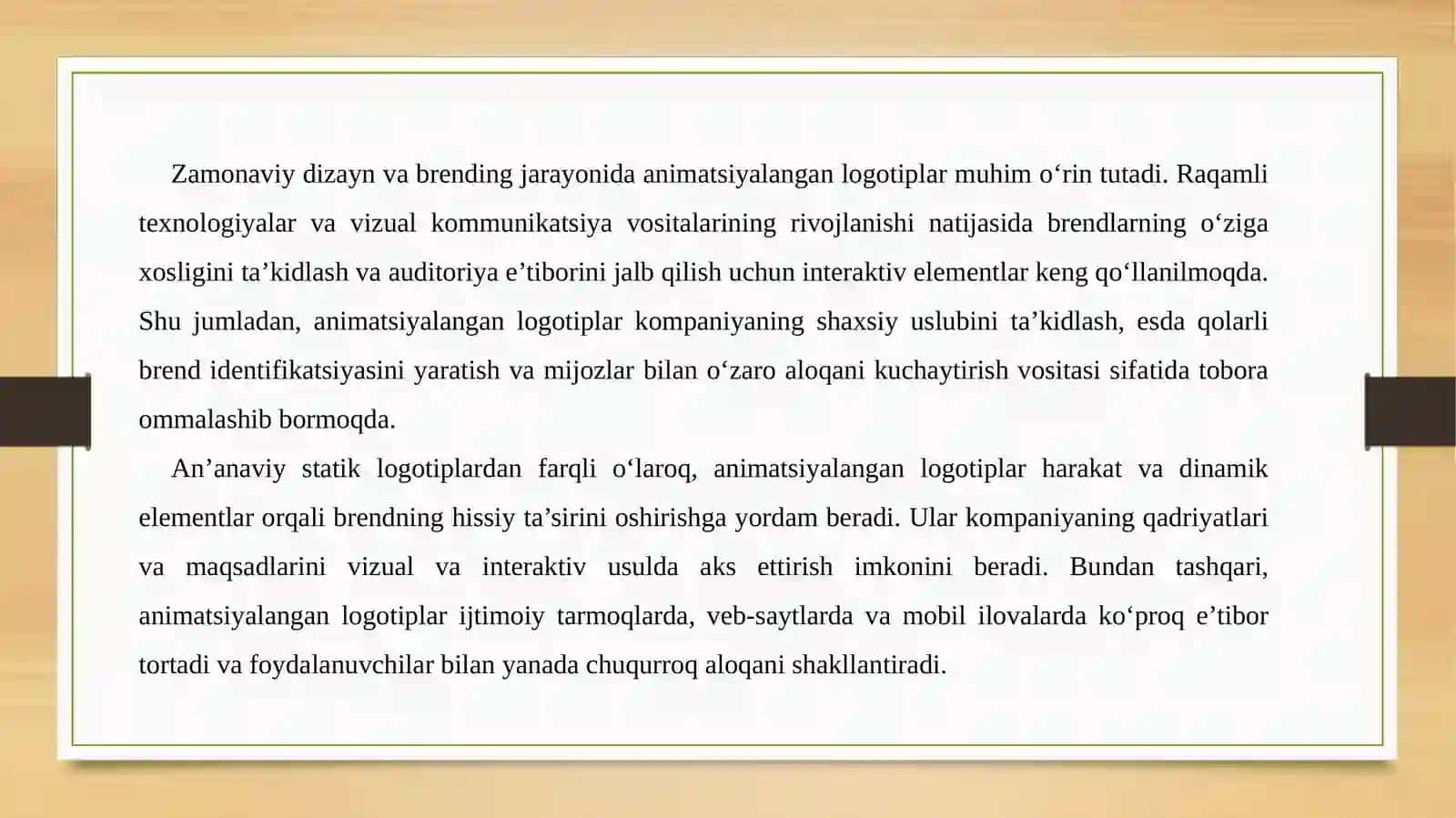 Kompyuter grafikasi va web-dizayn kursi 2