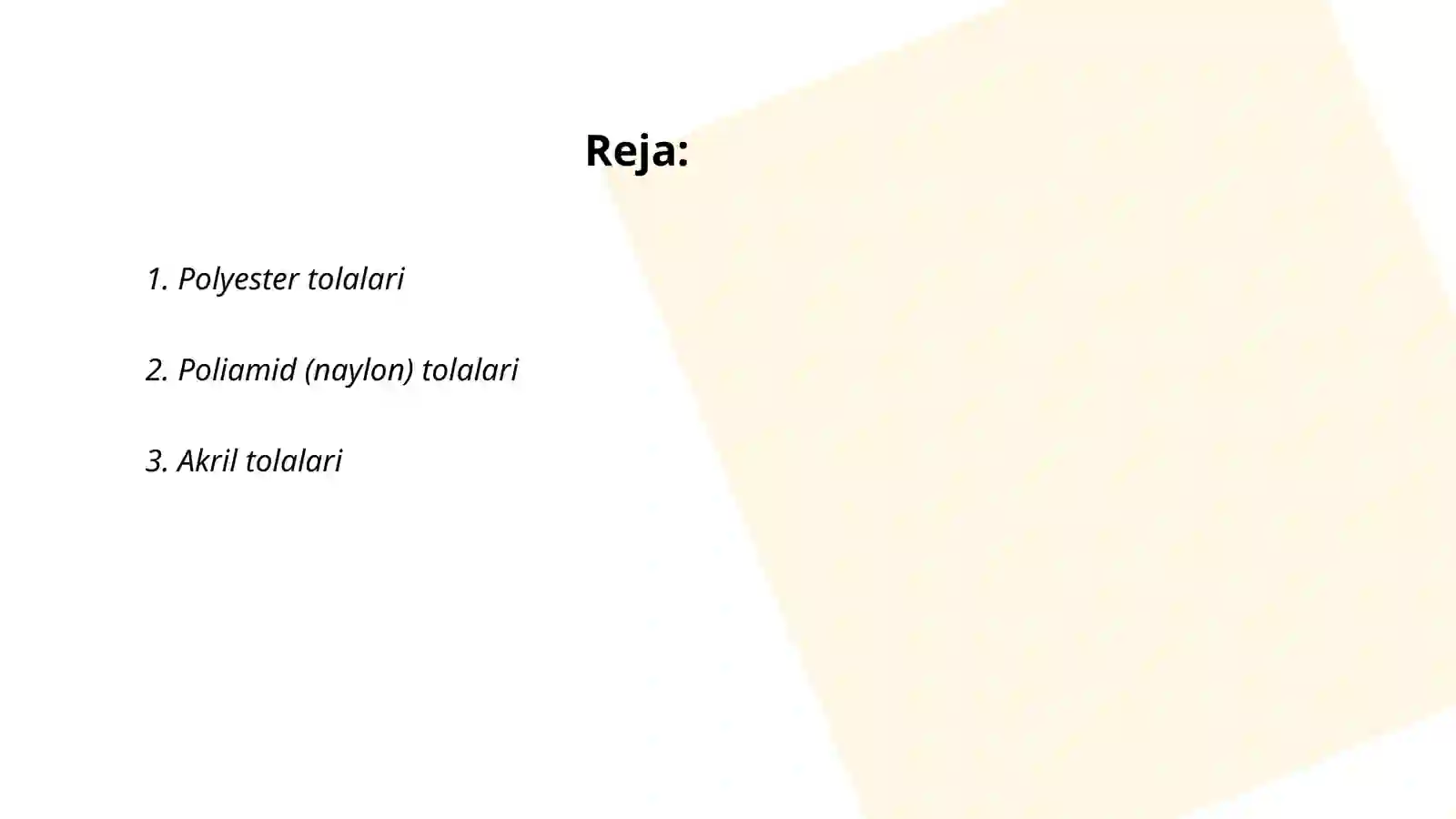 Polyester tolalari 2