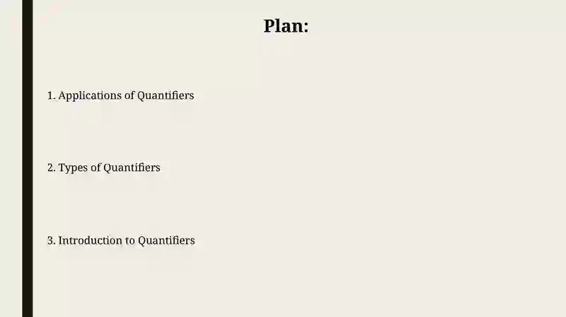 Quantifiers 2