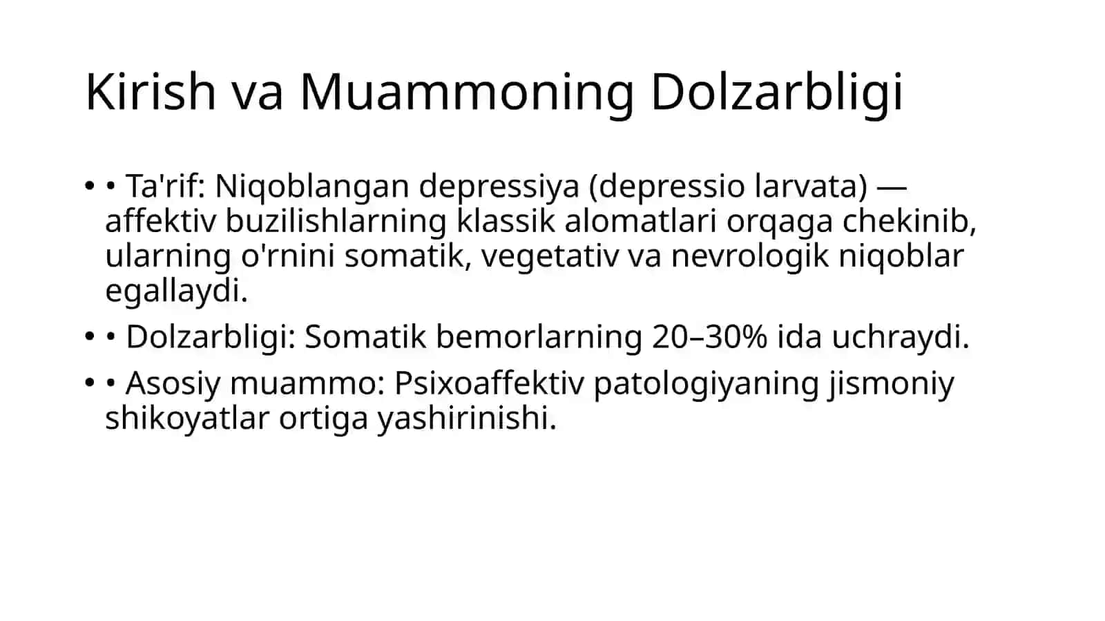 NIQOBLANGAN DEPRESSIYA 2