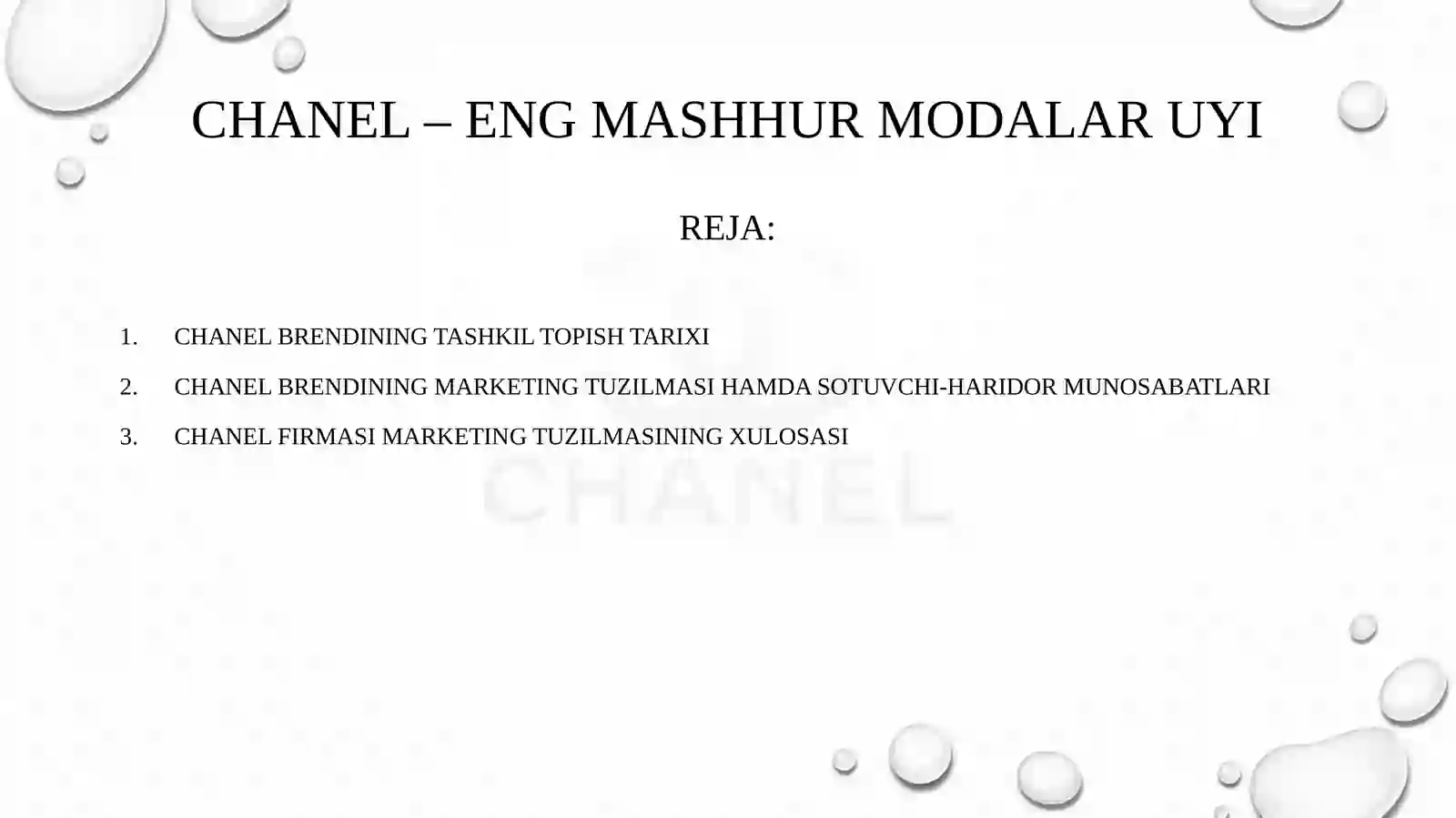 Chanel modasi tarixi 2