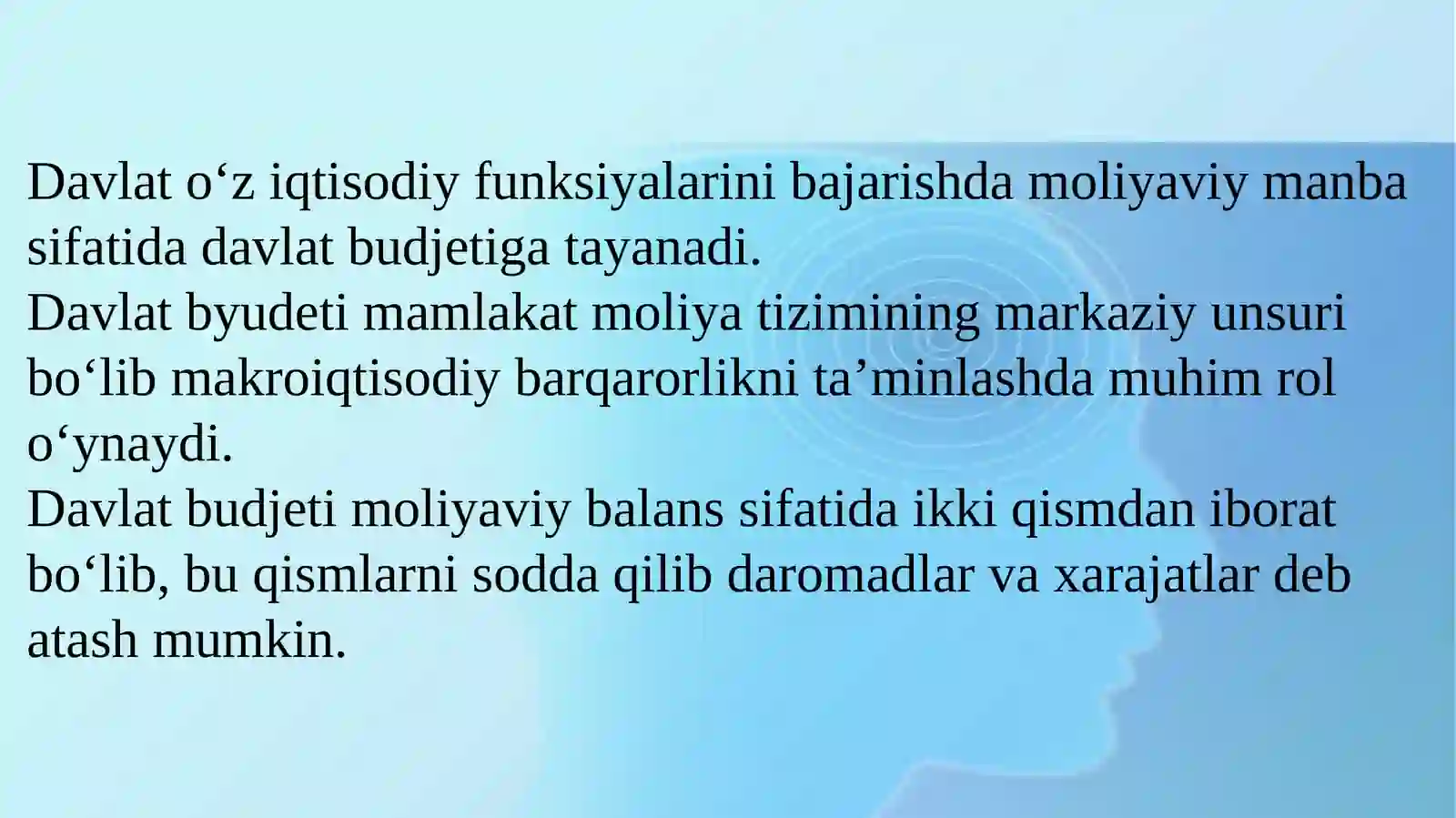 Davlat Budjeti Soliqlar 2