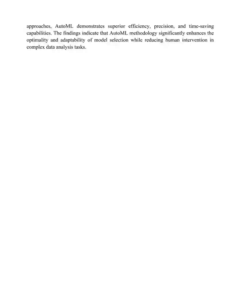 AutoML yordamida avtomatik model tanlashning zamonaviy yondashuvlari va intellektual tizimlardagi roli 2