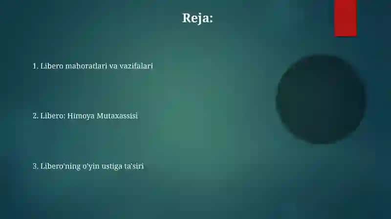 Voleybol o’yinidagi libero o’yinchi vazifasi 2