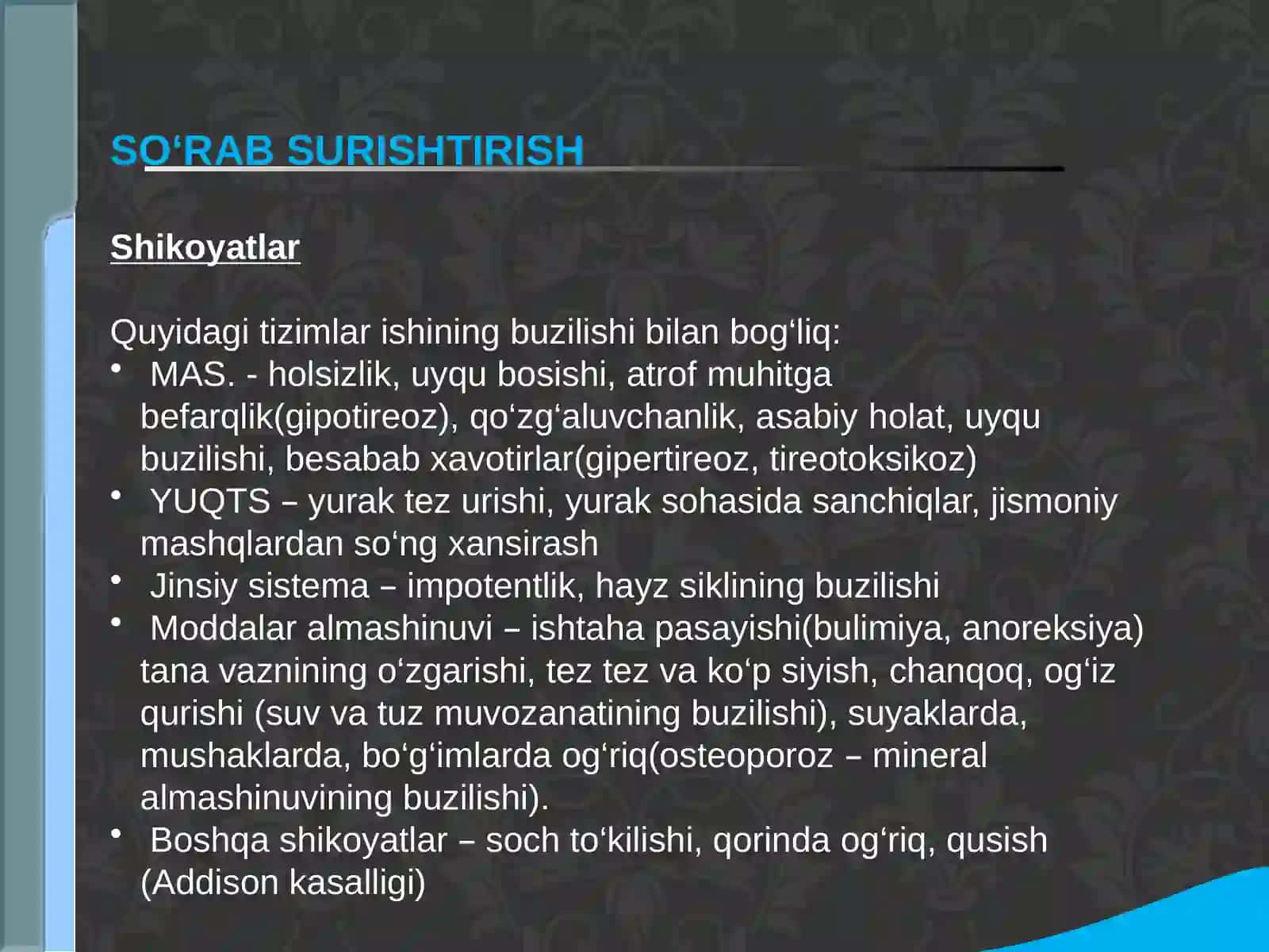 Endokrin tizimi kasallik-lari 2