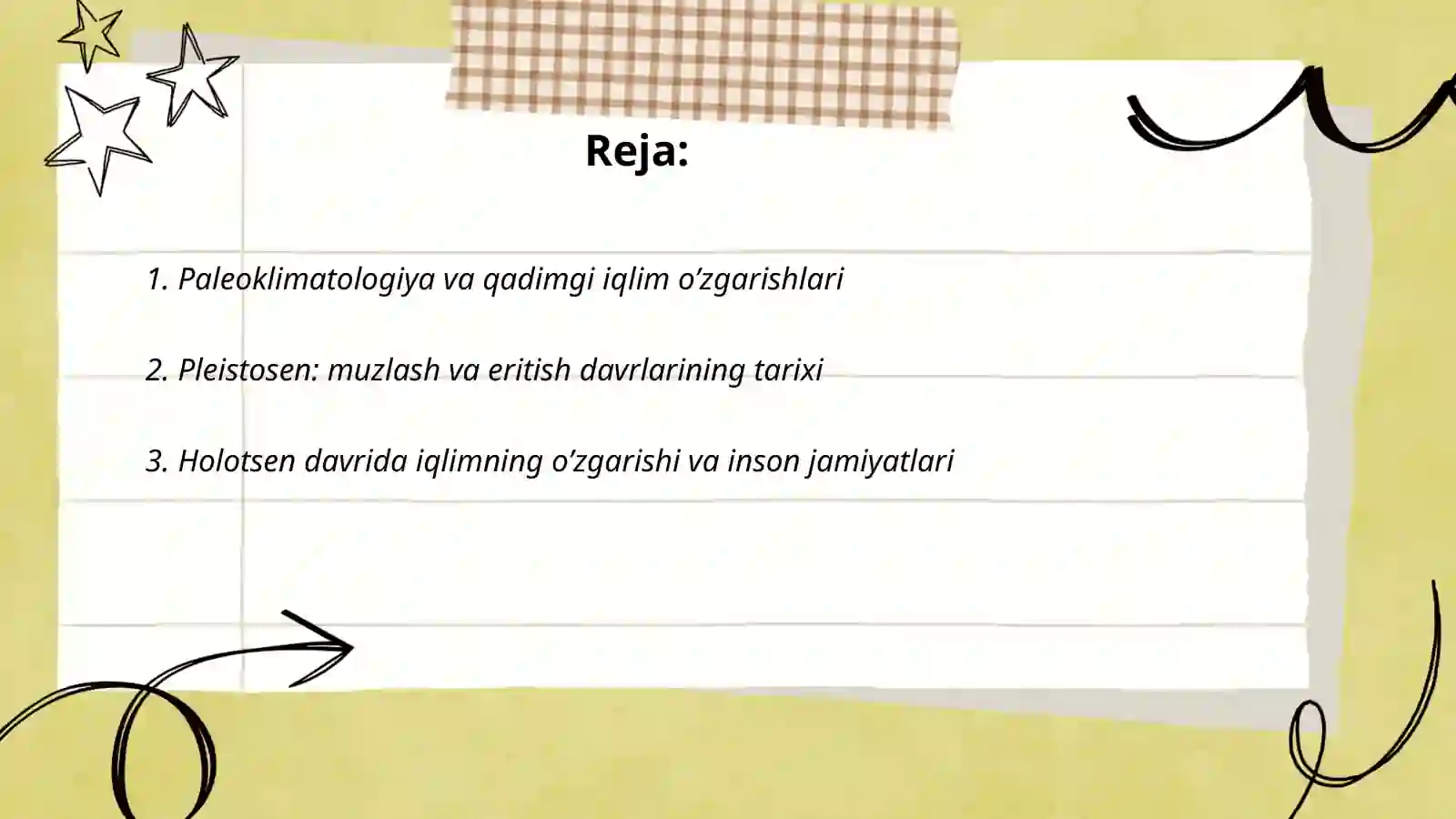 Iqlim o’zgarishi haqida tarixiy malumot 2