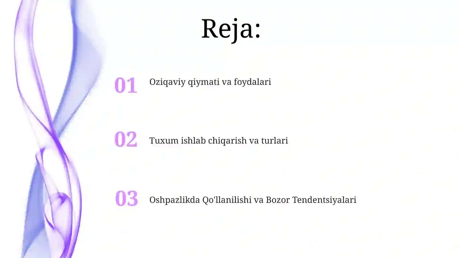 Tuxumvatuxummaxsulotlari 2