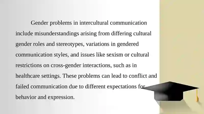 Gender problems of intercultural communication 2