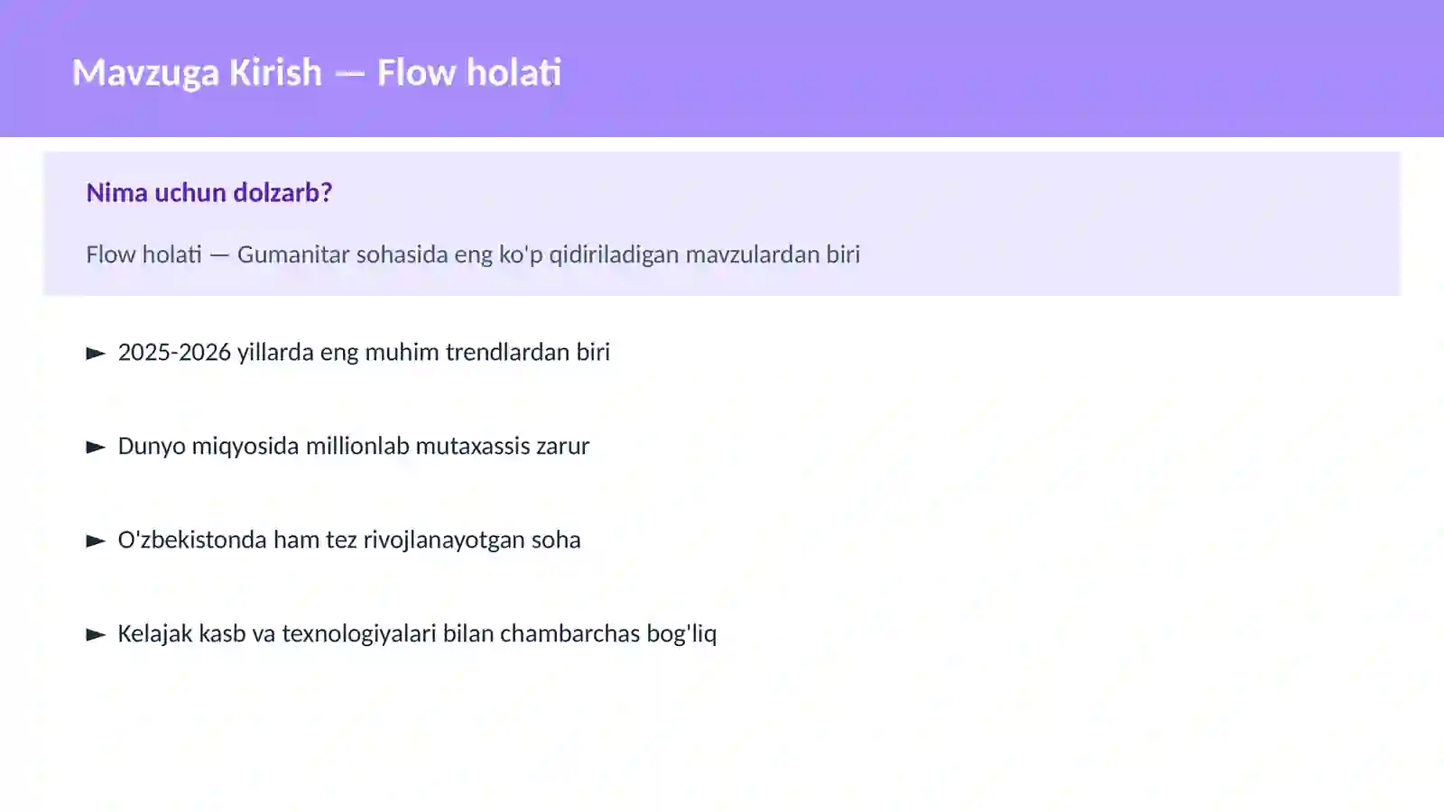 Flow holati 2