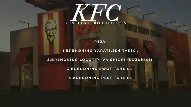 KFC brendi tahlili 2