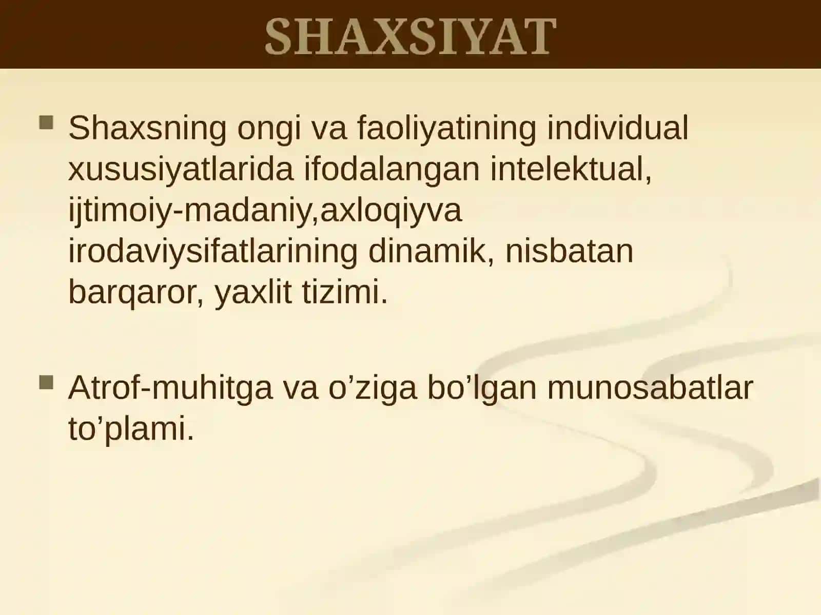 Shaxsning xulq-atvor buzililishlari(psixopatiyalar) 2
