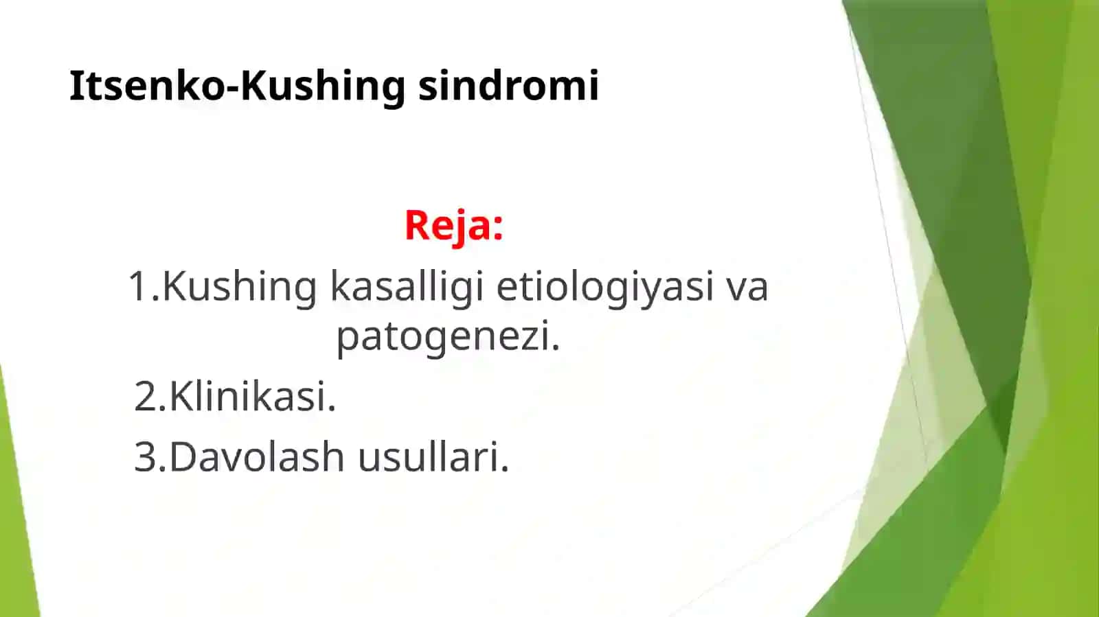 Itsenko-Kushing sindromi 2