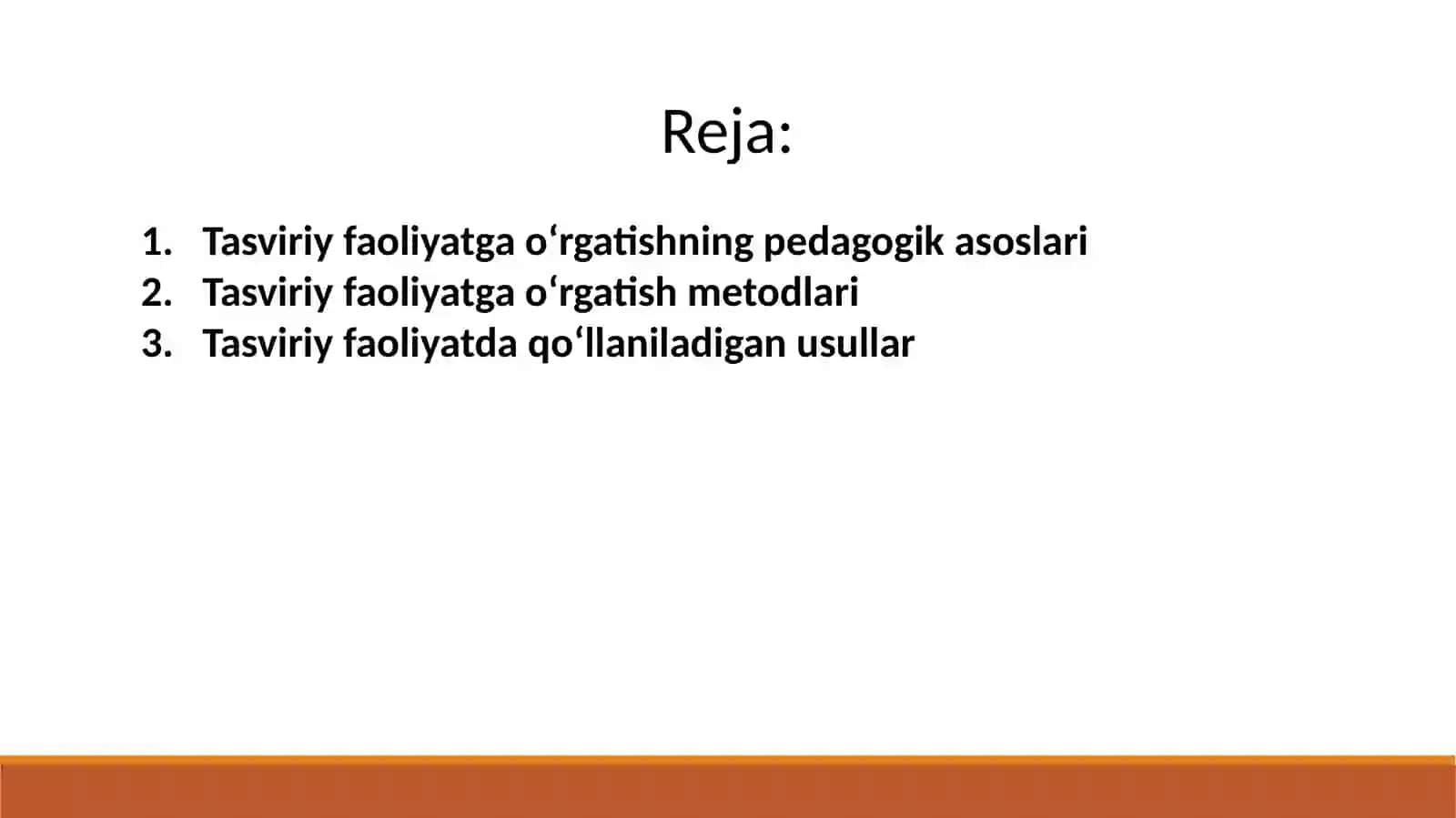 Tasviriy faoliyatga oʻrgatishning metodi va usullari 2