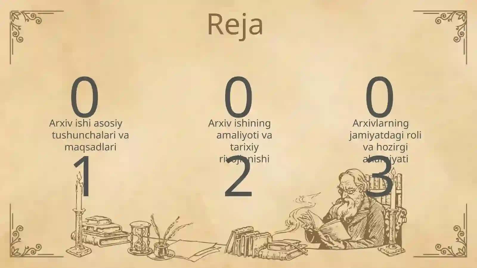 XX asrning 20-40-yillarida Oʻzbekistonda arxiv ishi 2