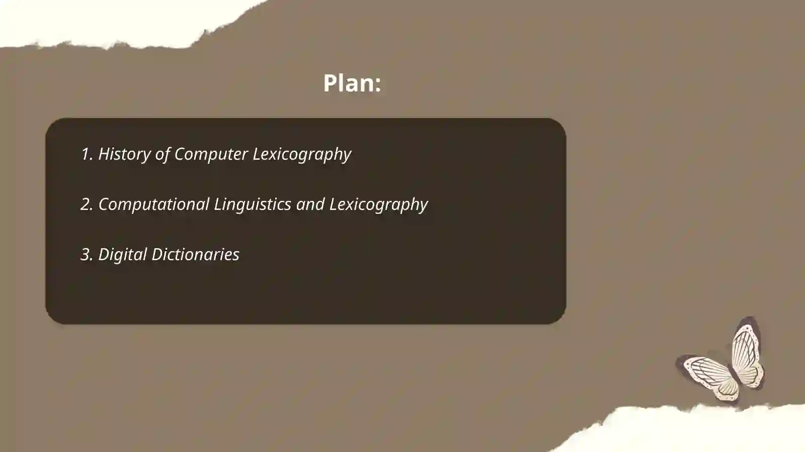 Computer lexicography information 2