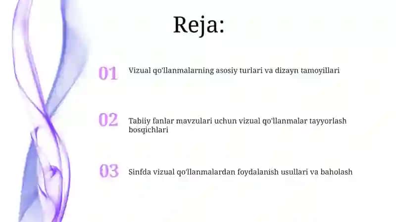 Vizual qo'llanmalar Tadqiqotlari 2
