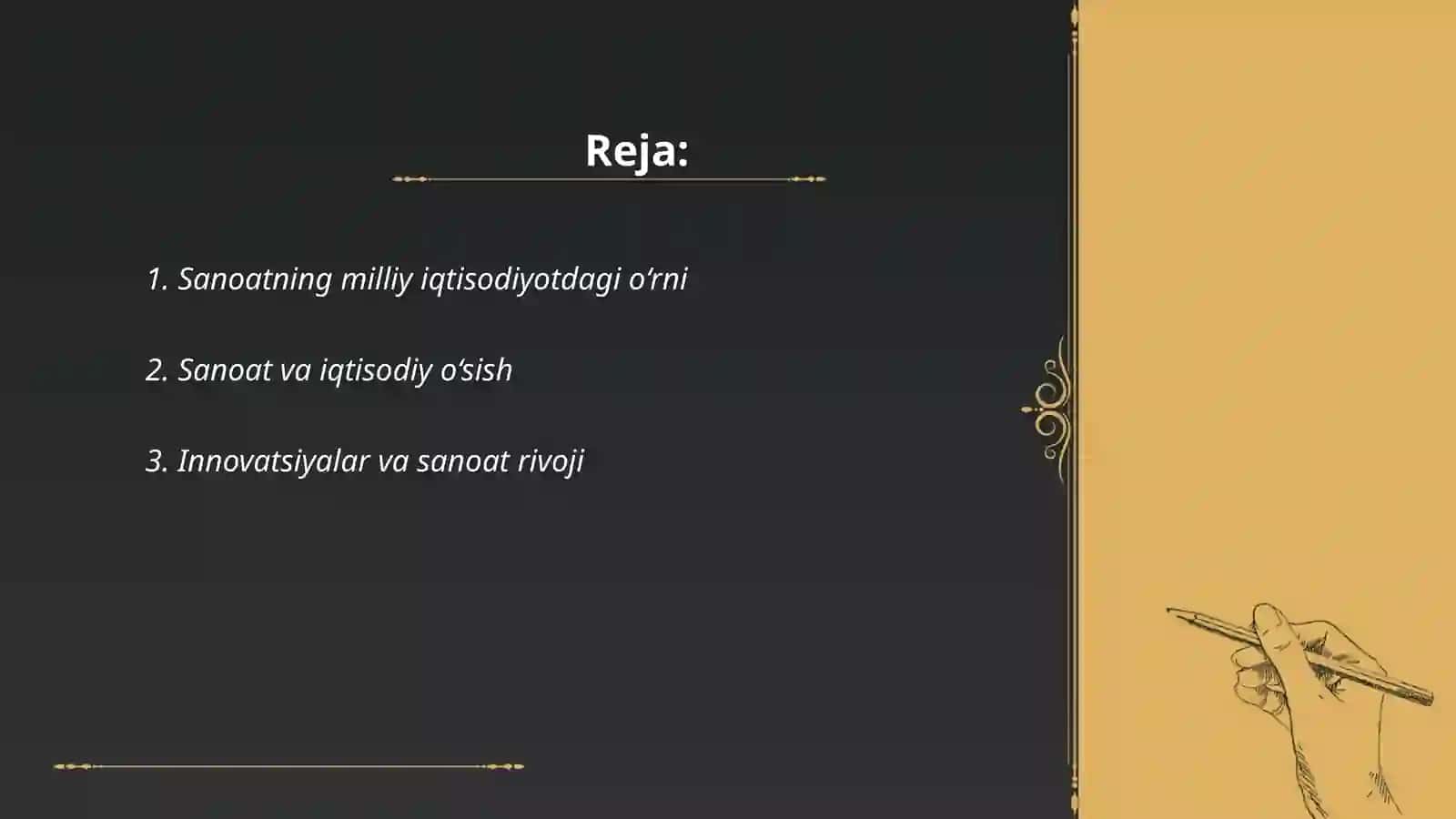 Sanoatning milliy iqtisodiyotdagi ahamiyati 2