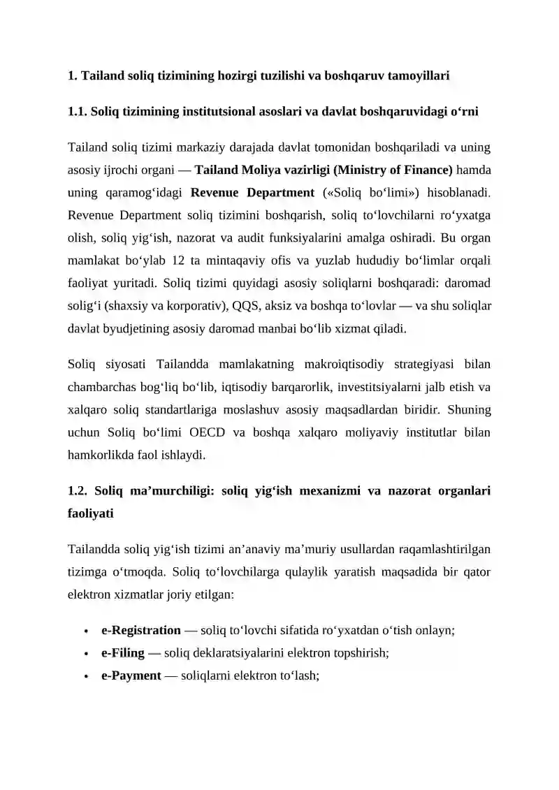 Tailand soliq tizimi 2