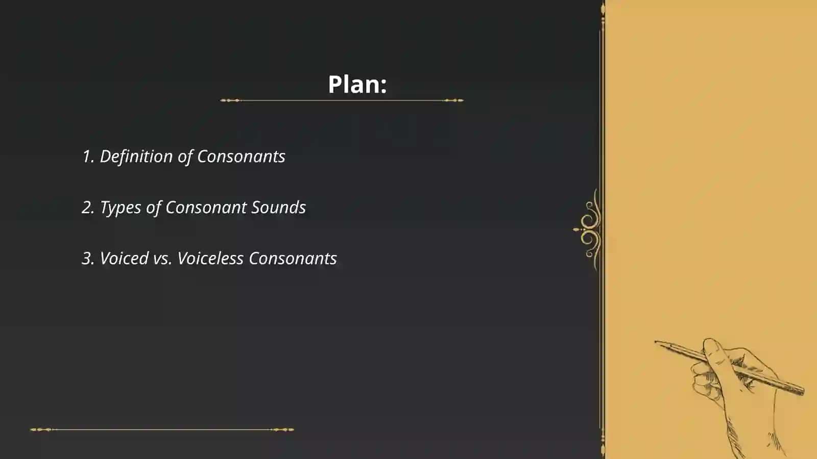 Consonants 2