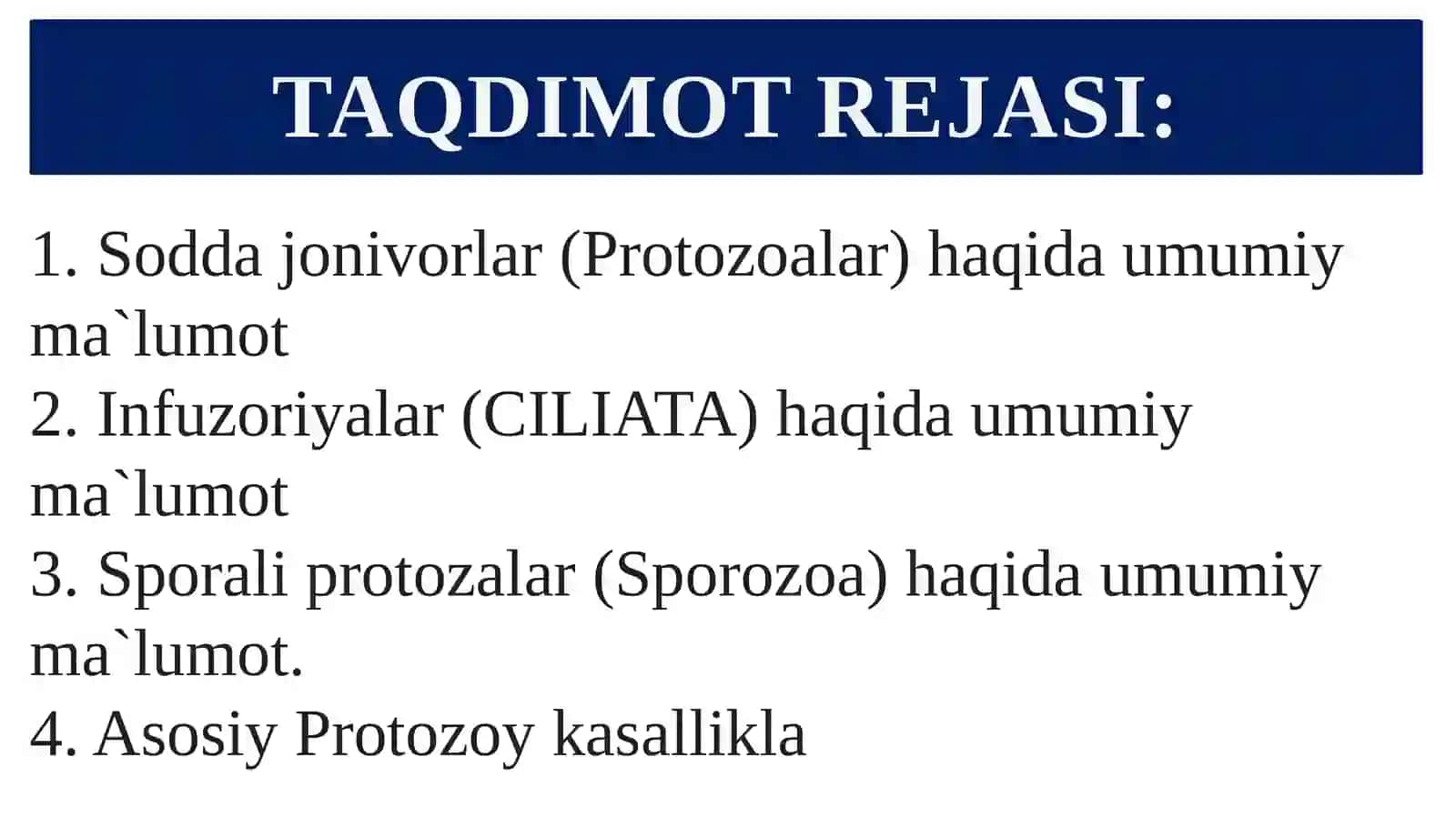SODDA JONIVORLAR KELTIRIB CHIQARUVCHI KASALLIKLAR VA ULARNI LABORATORIYA DIAGNOSTIKASI 2