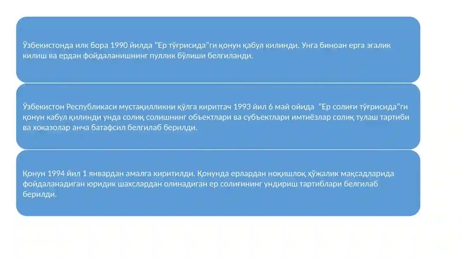 Жисмоний шахслардан олинадиган ер солиғи хисоби 2