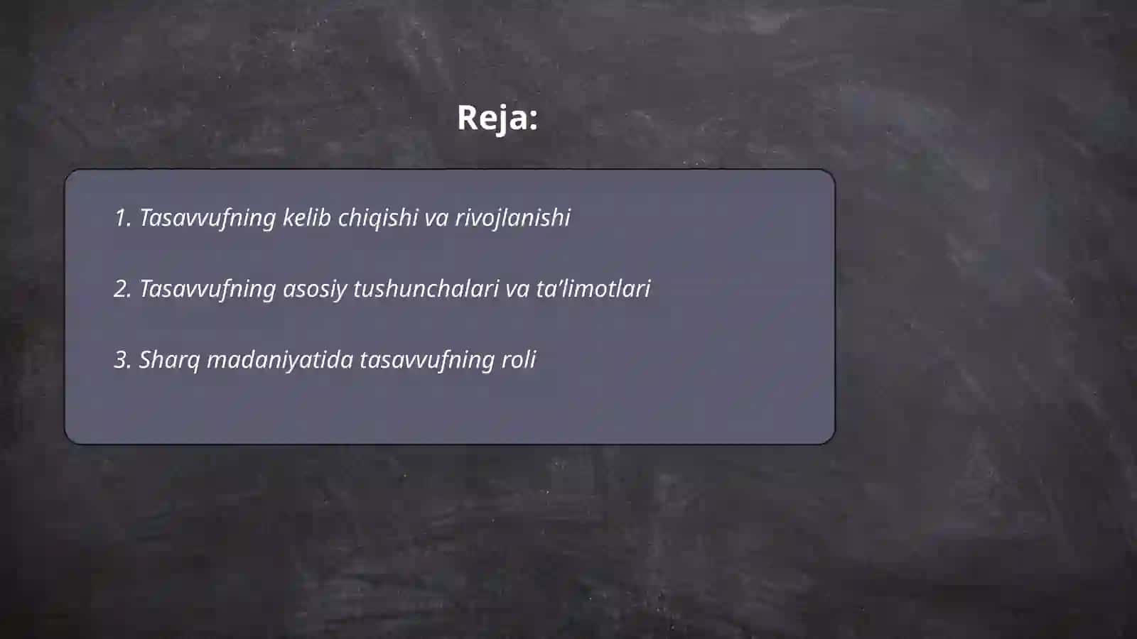 Tasavvuf taʼlimotlarining Sharq madaniyatiga ta`siri 2