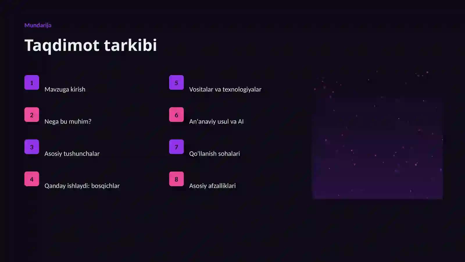 Prompt muhandisligi: algoritmlari va usullari 2