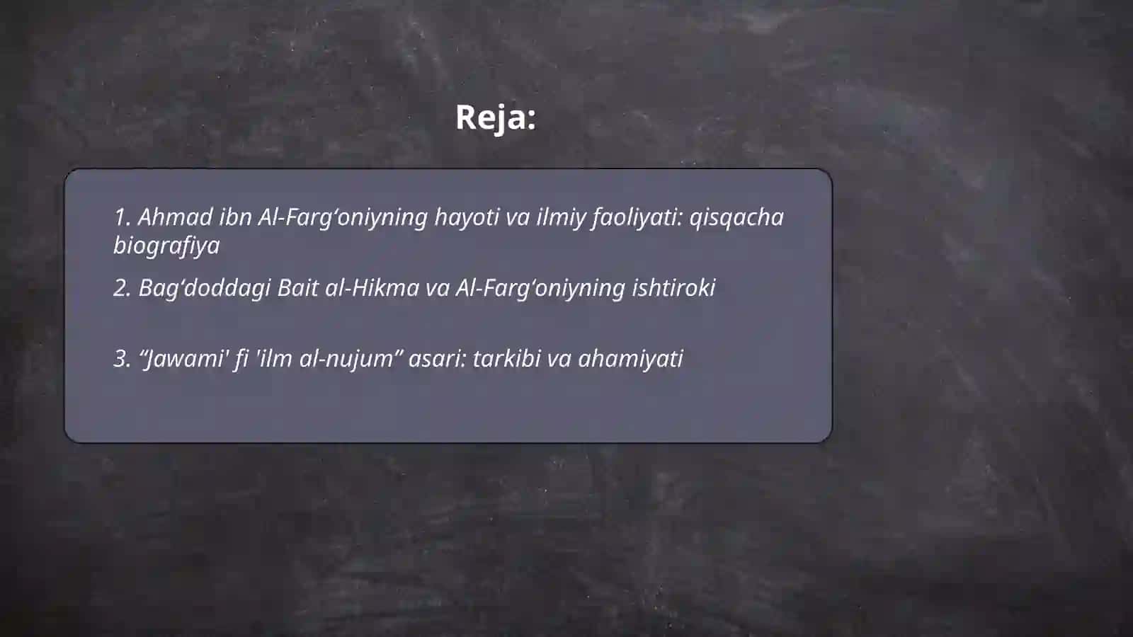 Ikkinchi renessans olimlari: Ahmad ibn Al-Fargʻoniy hayoti va ilm-fan taraqqiyotiga qoʻshgan ulkan hissalari 2