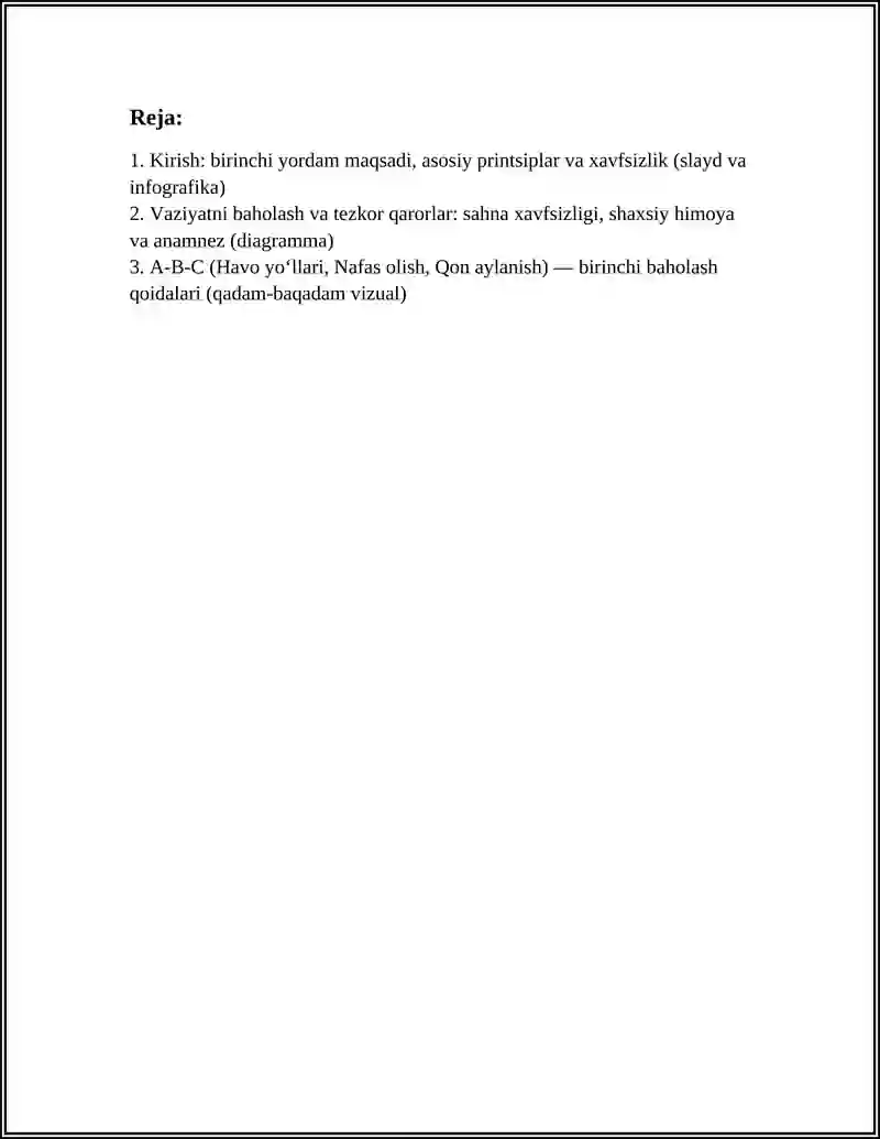 A FIRST AID MANUAL 2