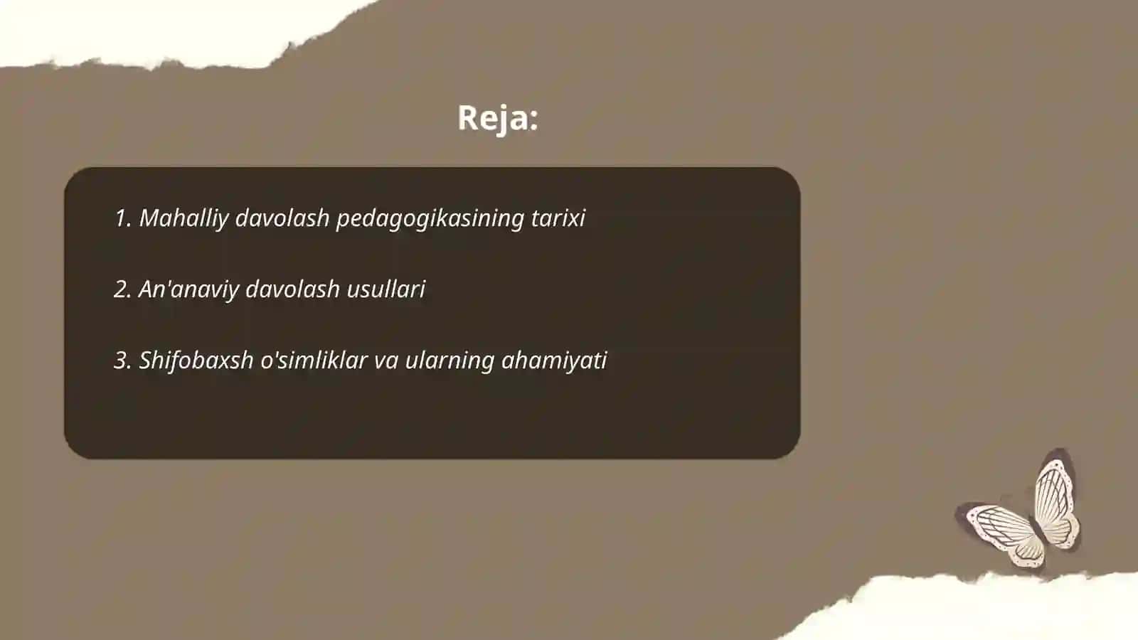 Mahalliy davolash pedagogikasi rivojlanishining asosiy bosqichlari 2