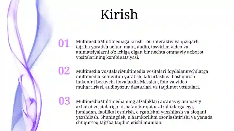 Multimedia Vositalari 2