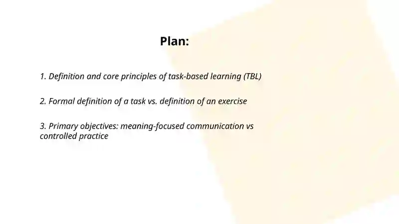 Understanding task-based learning 2