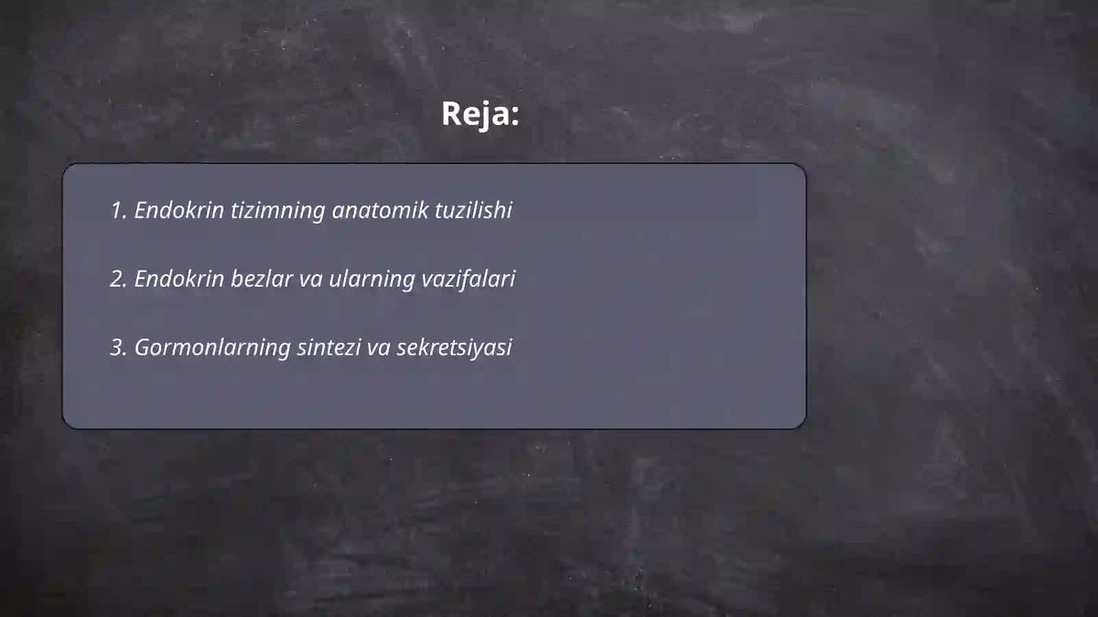 Endokrin tizimning inson organizmi va xulq-atvorning ahamiyati 2