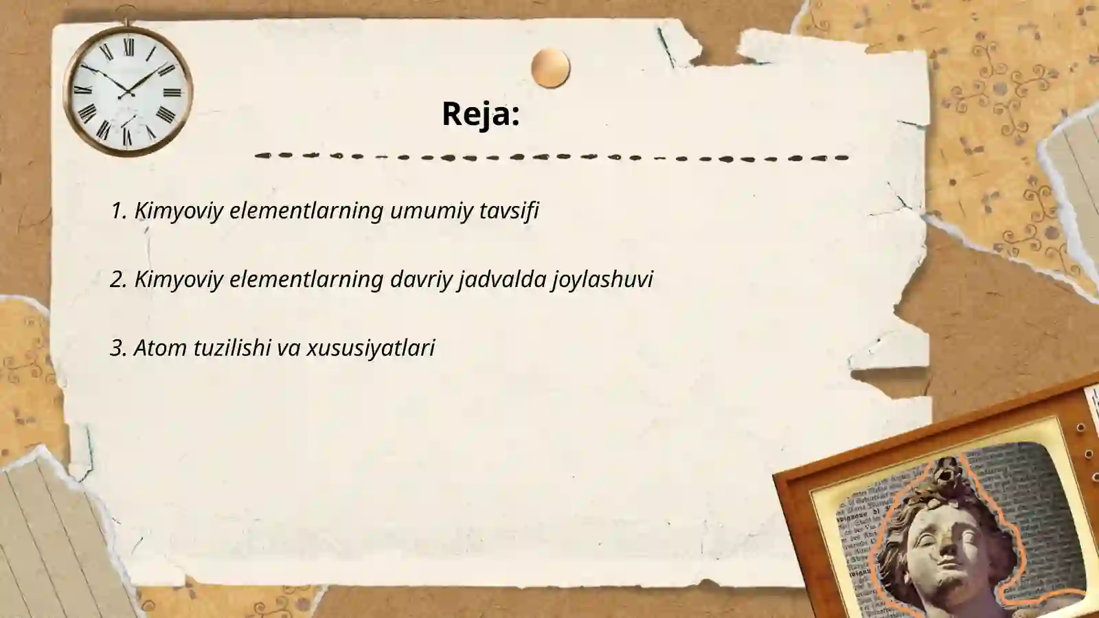 Kimyoviy elementlarning tavsiflanishi 2