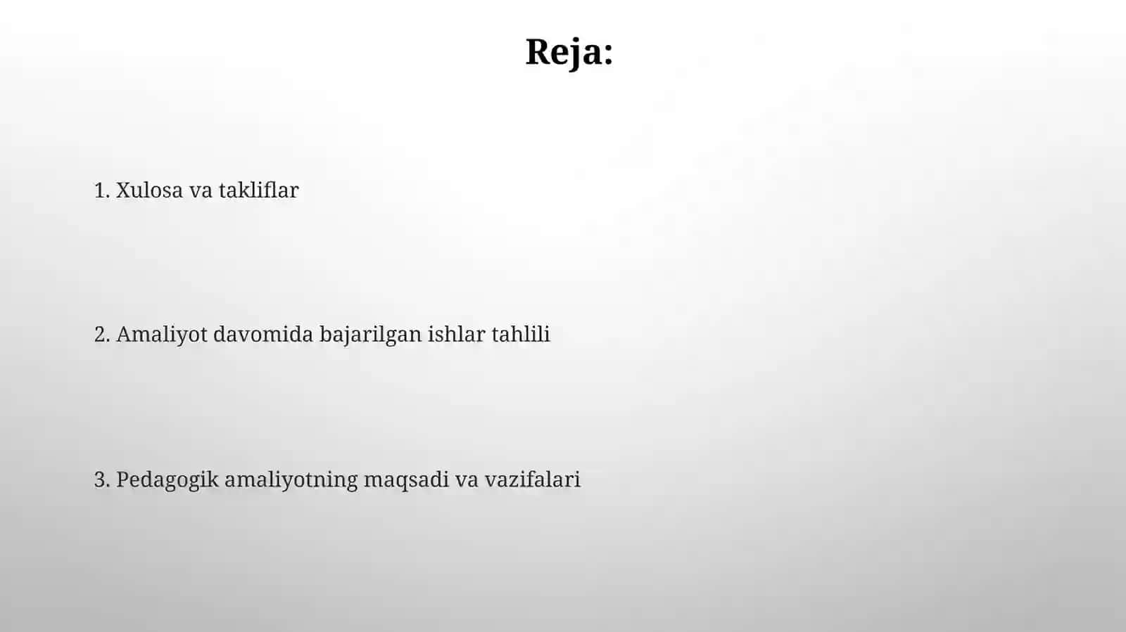 Malakaviy pedagogika amaliyoti hisoboti 2
