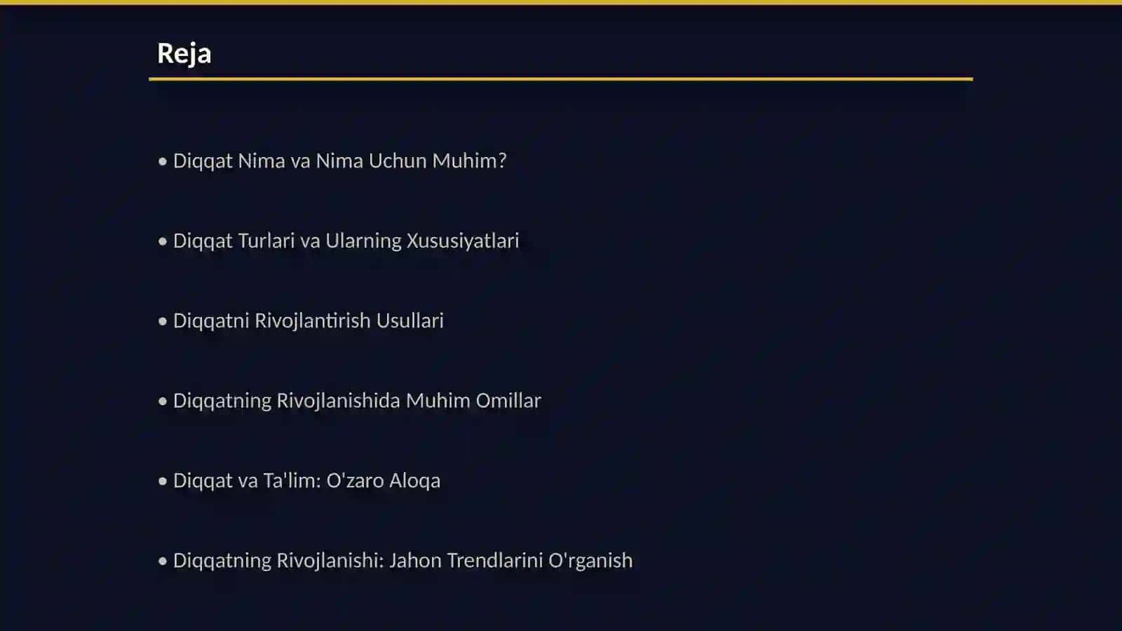 Diqqatning Rivojlanishi: Asosiy Tamoyillar va Ta'sirlar 2