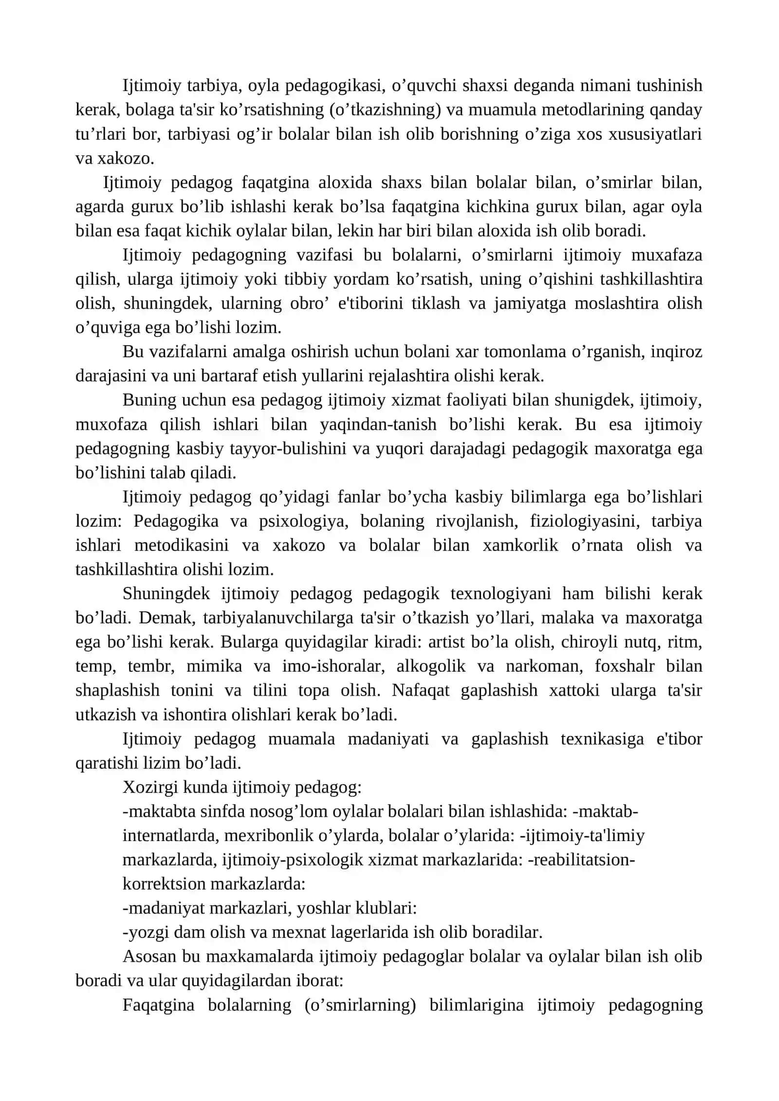 Ijtimoiy-pedagogik faoliyat metodlari 2
