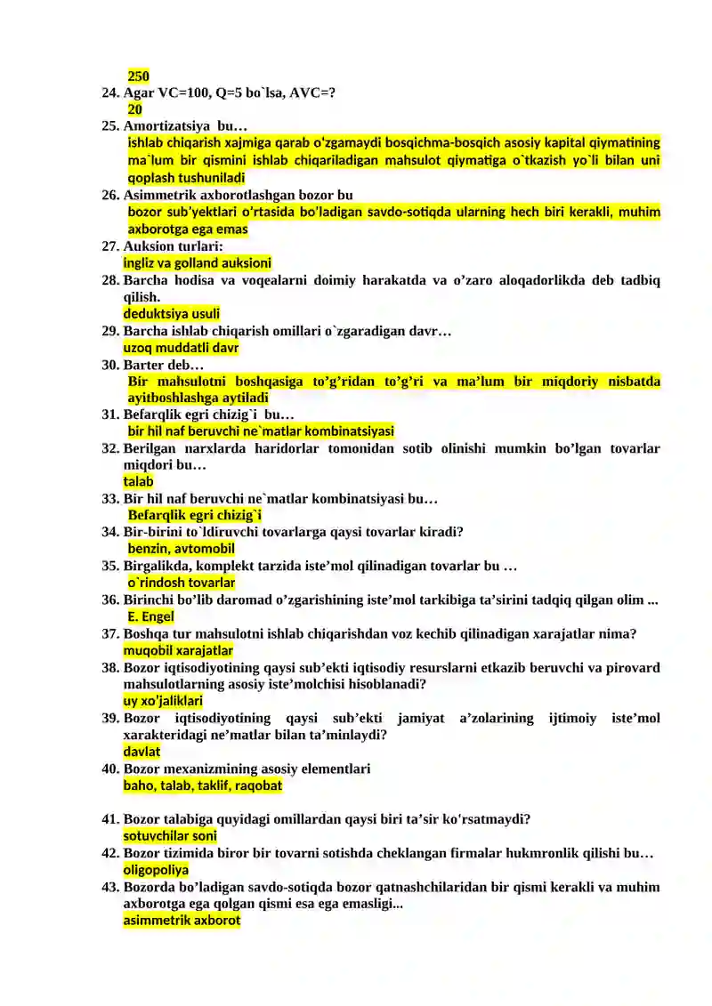 Microeconomics 2