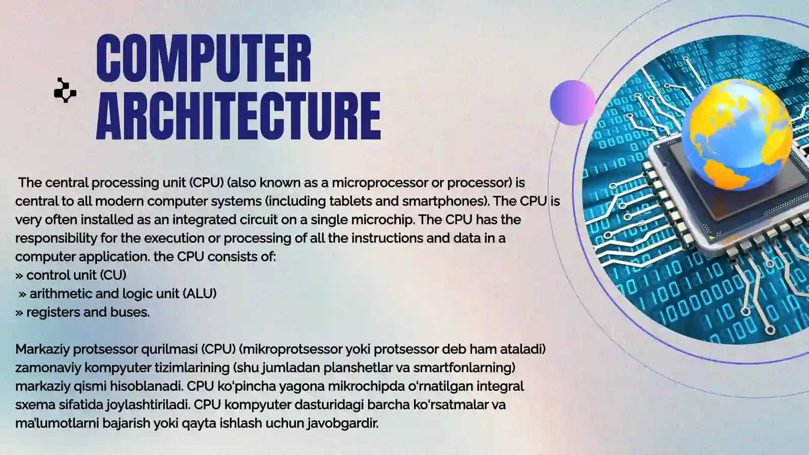 COMPUTER ARCHITECTURE AND VON NEUMANN ARCHITEVTURE 2