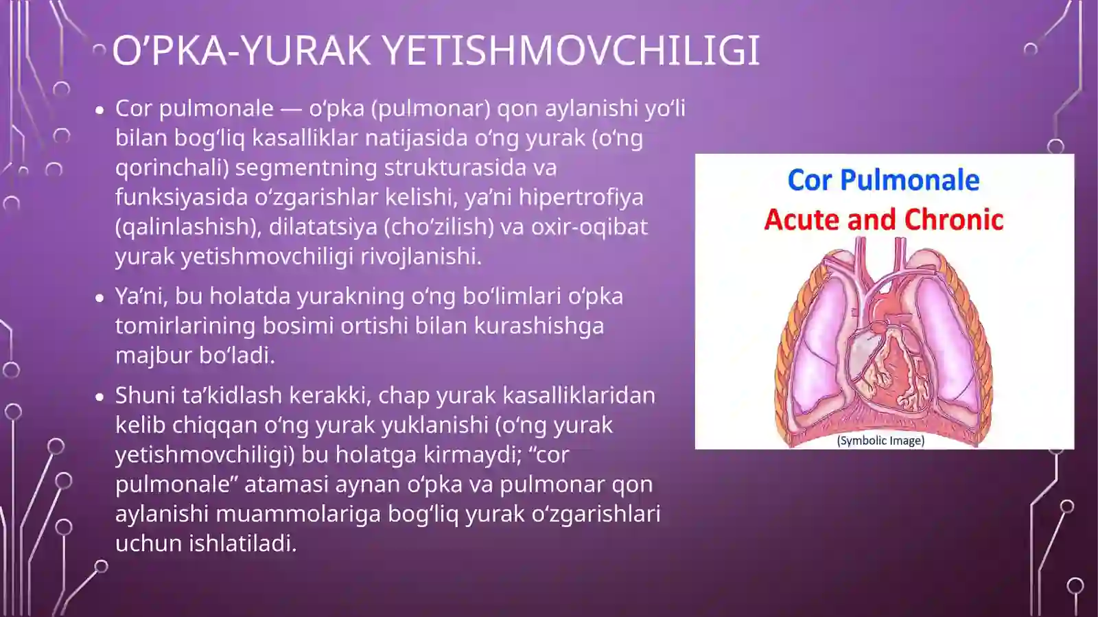 O’PKA-YURAK YETISHMOVCHILIGI 2