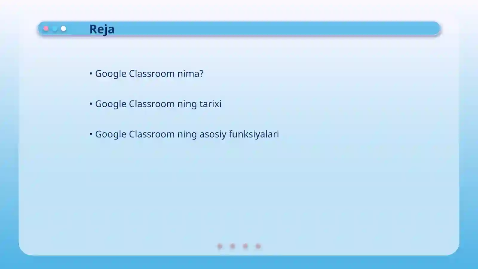 Google classroom va uning imkoniyatlari 2