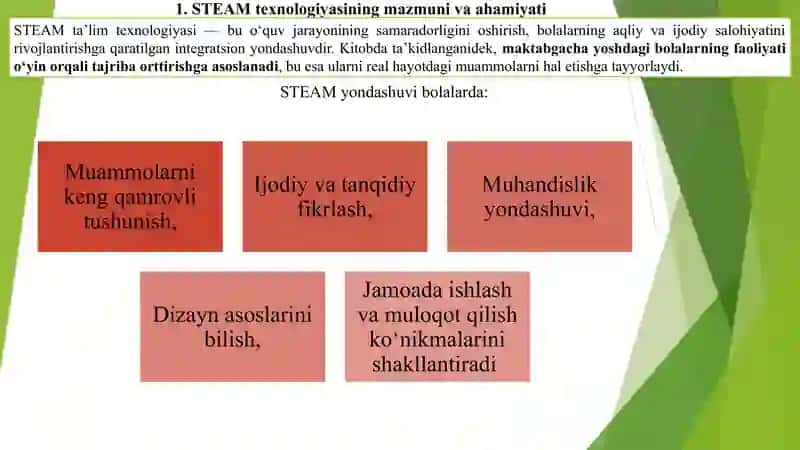 Maktabgacha yoshdagi bolalarni STEAM ga jalb etish usullari 2