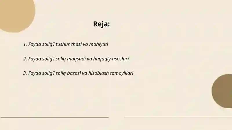 Foyda solig’i 2