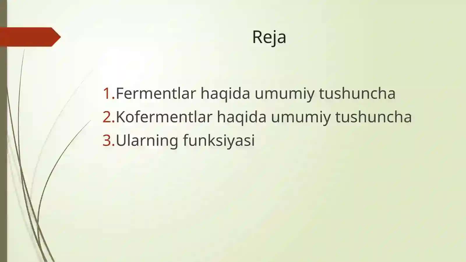 Fermentlar va kofermentlar 2