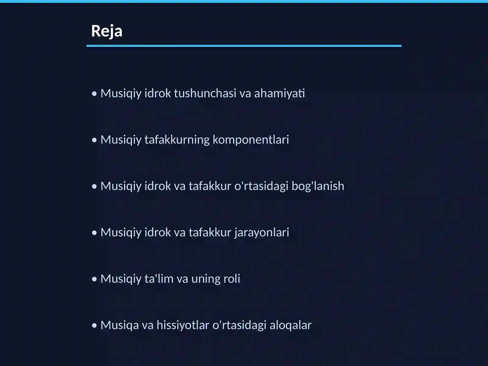 Musiqiy idrok va musiqiy tafakkur 2