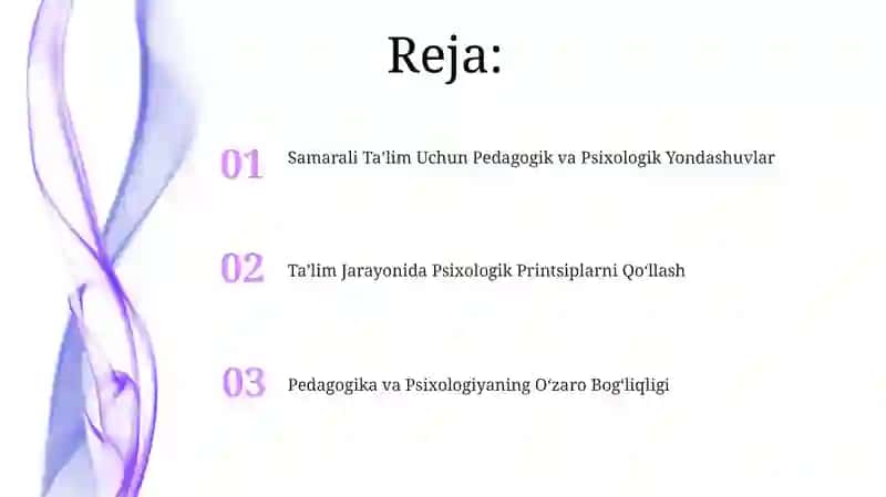 Pedagogika va psixologiya fanlarini integratsiyasi 2